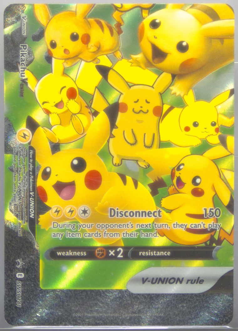 Pikachu V-Union (SWSH Black Star Promos)