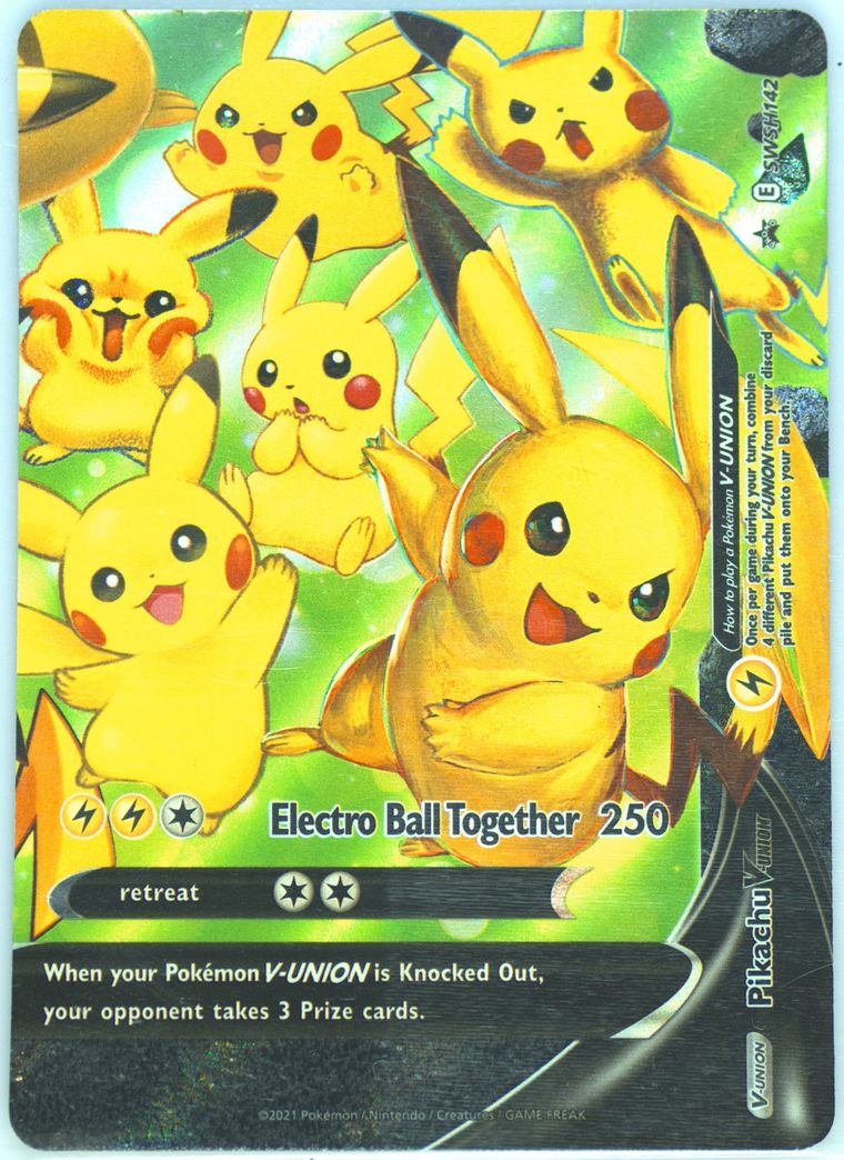 Pikachu V-Union (SWSH Black Star Promos)