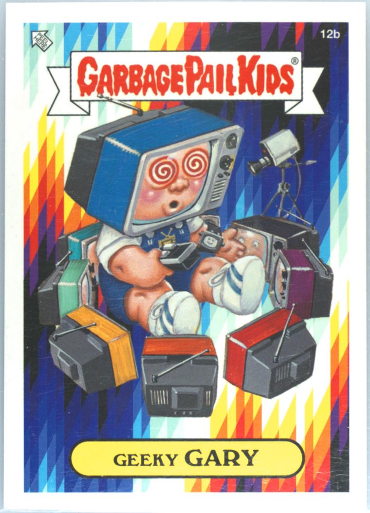 2020 Topps Garbage Pail Kids Beyond The Streets #12b Geeky Gary front