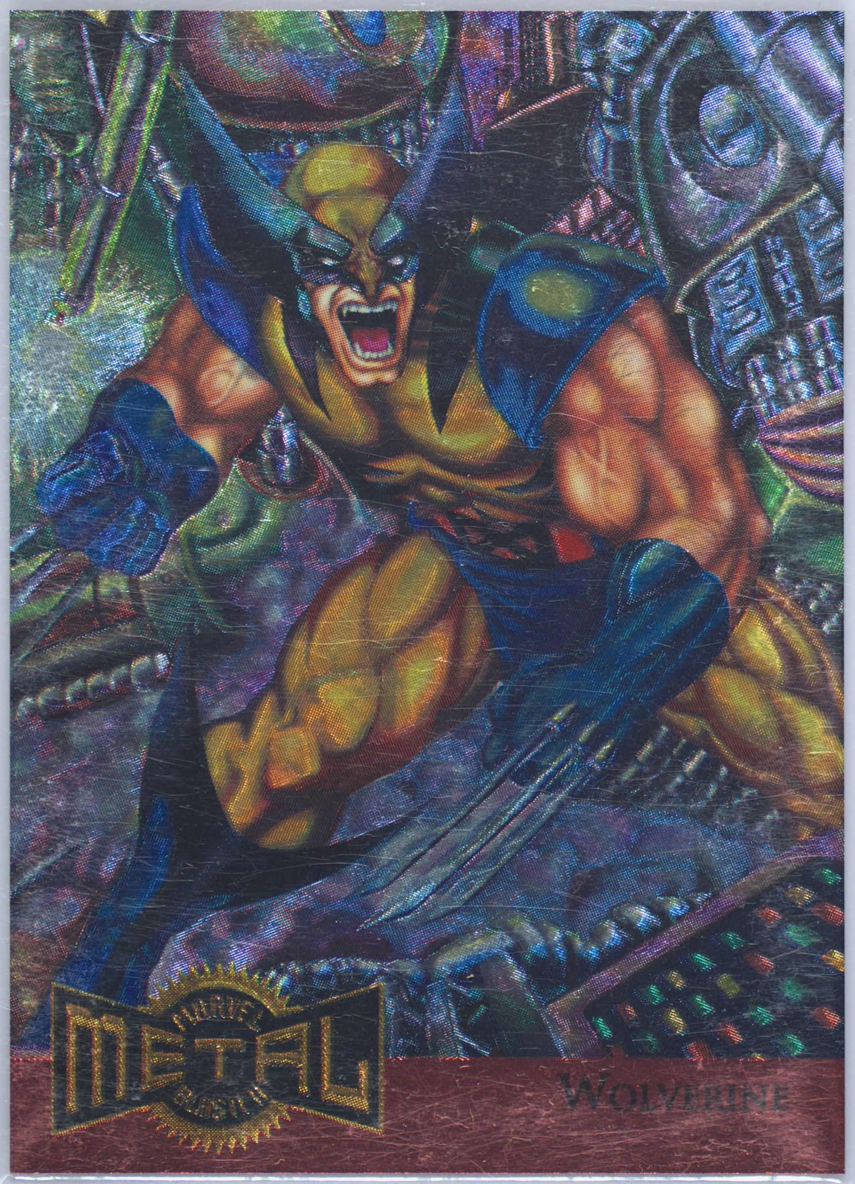 1995年 マーベル Ladder Card | 9 PSA #18 Blasters Gold Wolverine Marvel Metal 1995 ブラスター ゴールド ウルヴァリン メタル その他