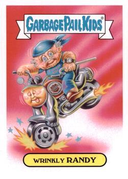 2016 Topps Garbage Pail Kids American As Apple Pie #31a Wrinkly Randy front