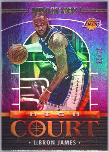nba hoops 2021 lebron james