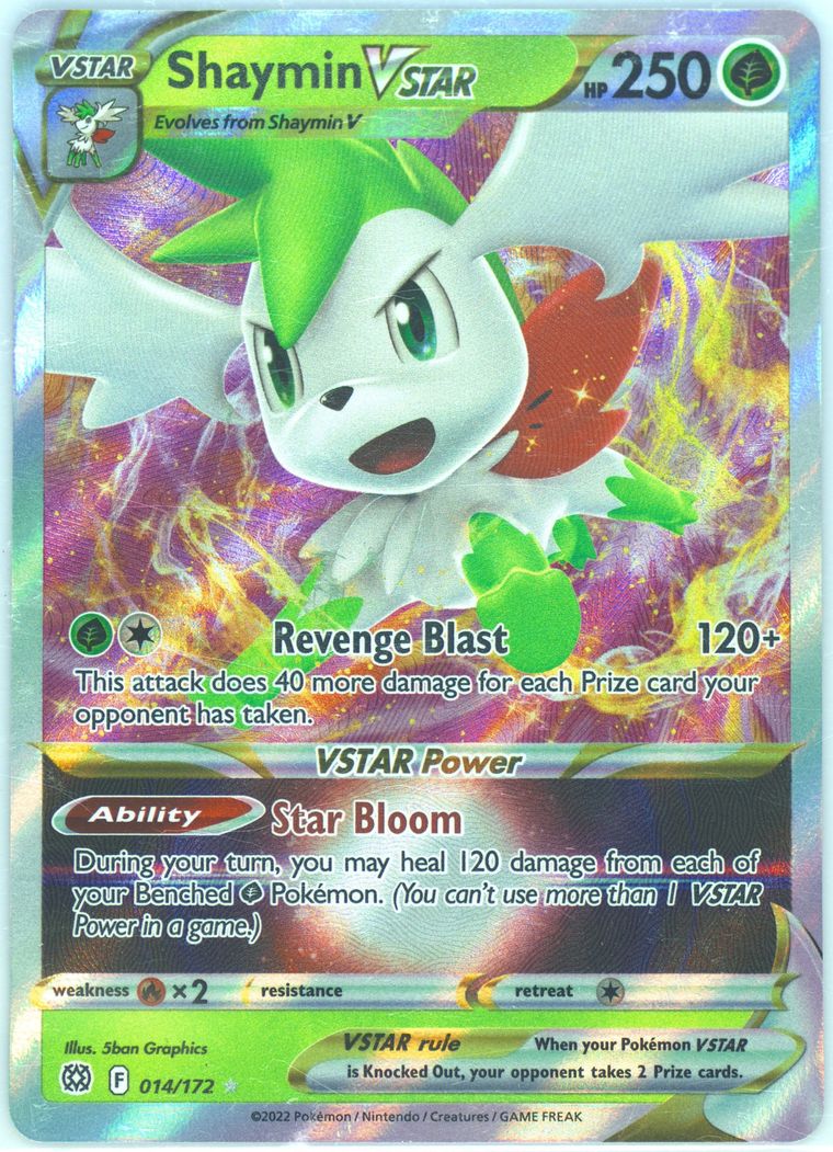 shaymin vstar pokemon card value Pokemon TCG main image 0
