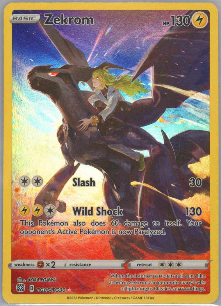 Full Art/Zekrom (SWSH09: Brilliant Stars)