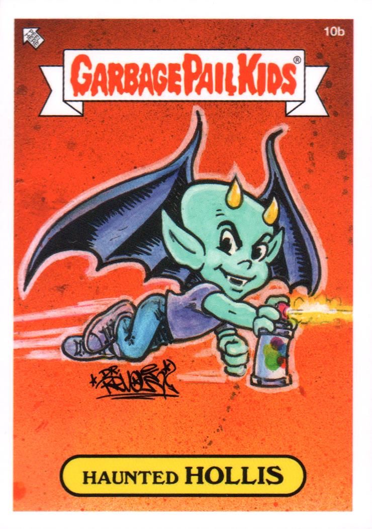 2020 Topps Garbage Pail Kids Beyond The Streets #10B Haunted Hollis front