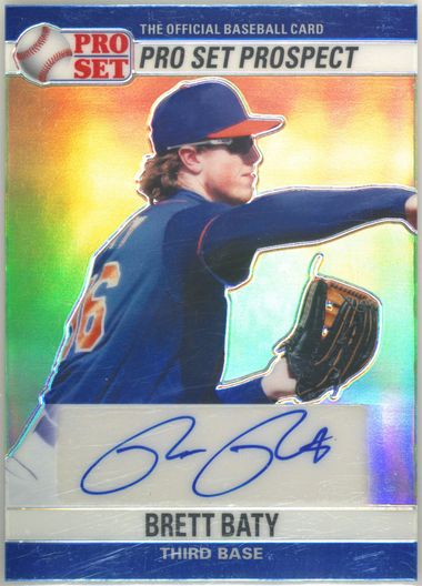 Brett Baty PSA Pro Set hot Autograph