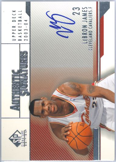 Auction Prices Realized Basketball Cards 2003 SP SIGNATURE