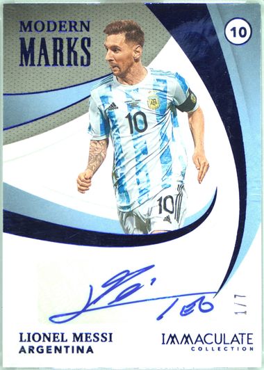 Auction Prices Realized Soccer Cards 2021 PANINI IMMACULATE