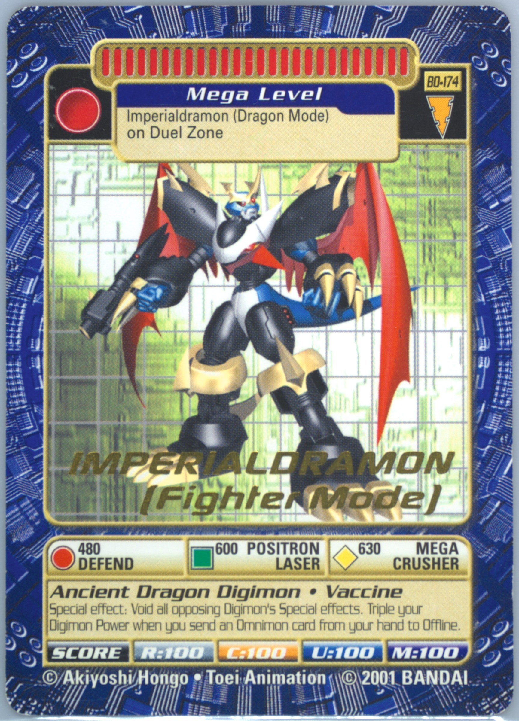 digimon imperialdramon card Spec Details