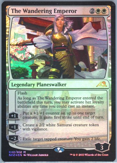 放浪皇/The Wandering Emperor ショーケース版 PSA 10 Auction Prices Realized Tcg Cards 2022 MAGIC THE GATHERING