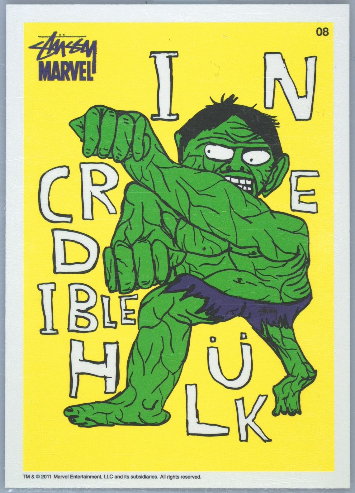 STUSSY MARVEL カードセット 未開封 限定 希少 最終1点 Stussy Marvel Official Collectors Trading Card Promo Set