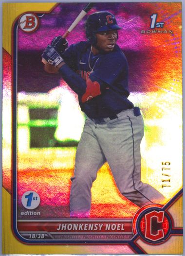 Auction Prices Realized Baseball Cards 2022 BOWMAN 1ST