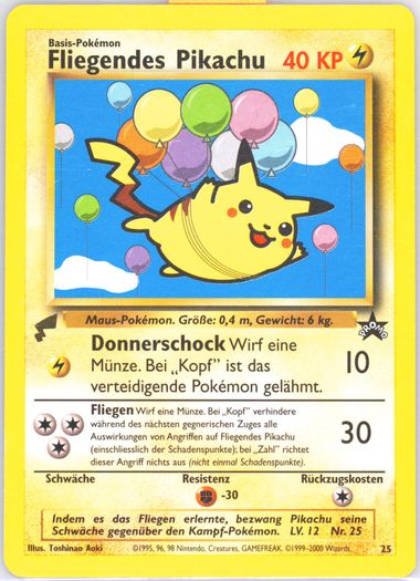 PSA 10 Pikachu World Promo German Pokemon Card Holo 2010 Gem
