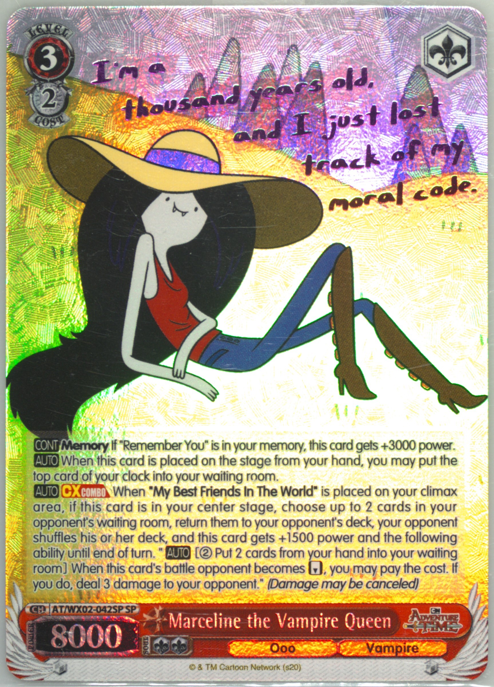 PSA10 WS Adventure Time Marceline RRR