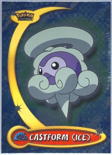 Auction Prices Realized Tcg Cards 2004 TOPPS POKEMON ADVANCED CHALLENGE  Castform Ice Form