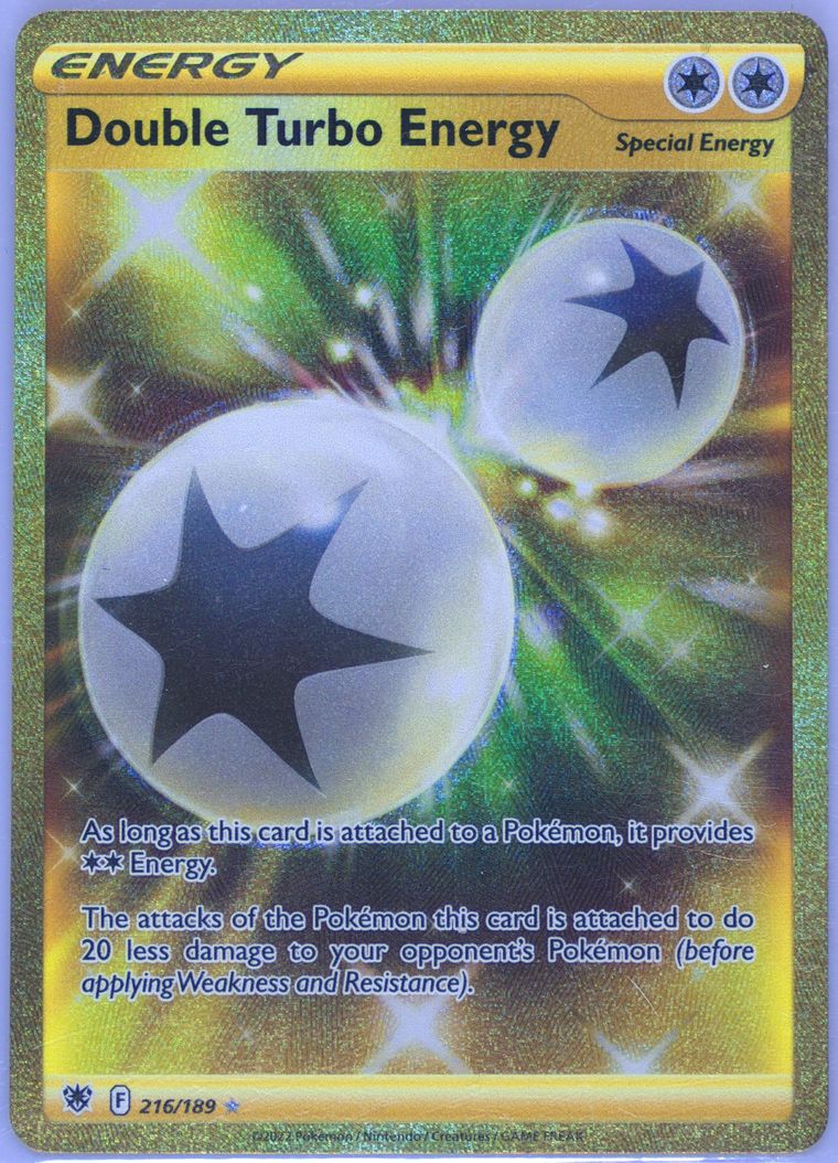 double turbo energy pokemon card Amazon.com: Double Turbo Energy 151/172 - Brilliant Stars main image 1