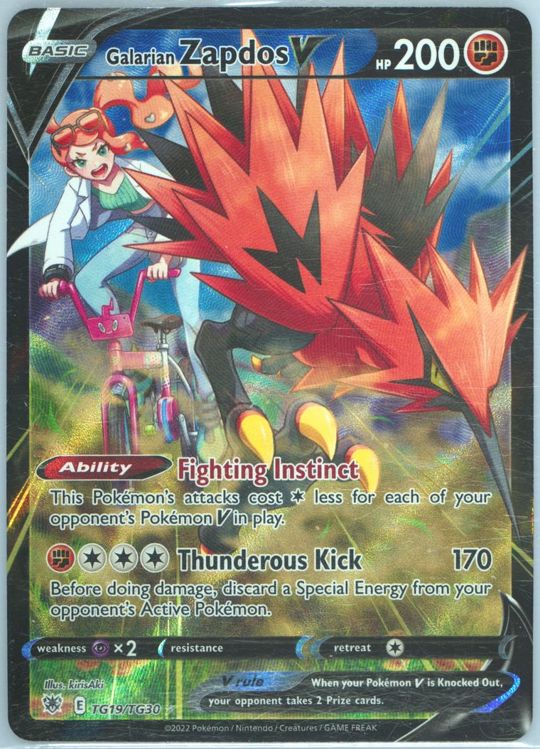 Full Art/Galarian Zapdos V