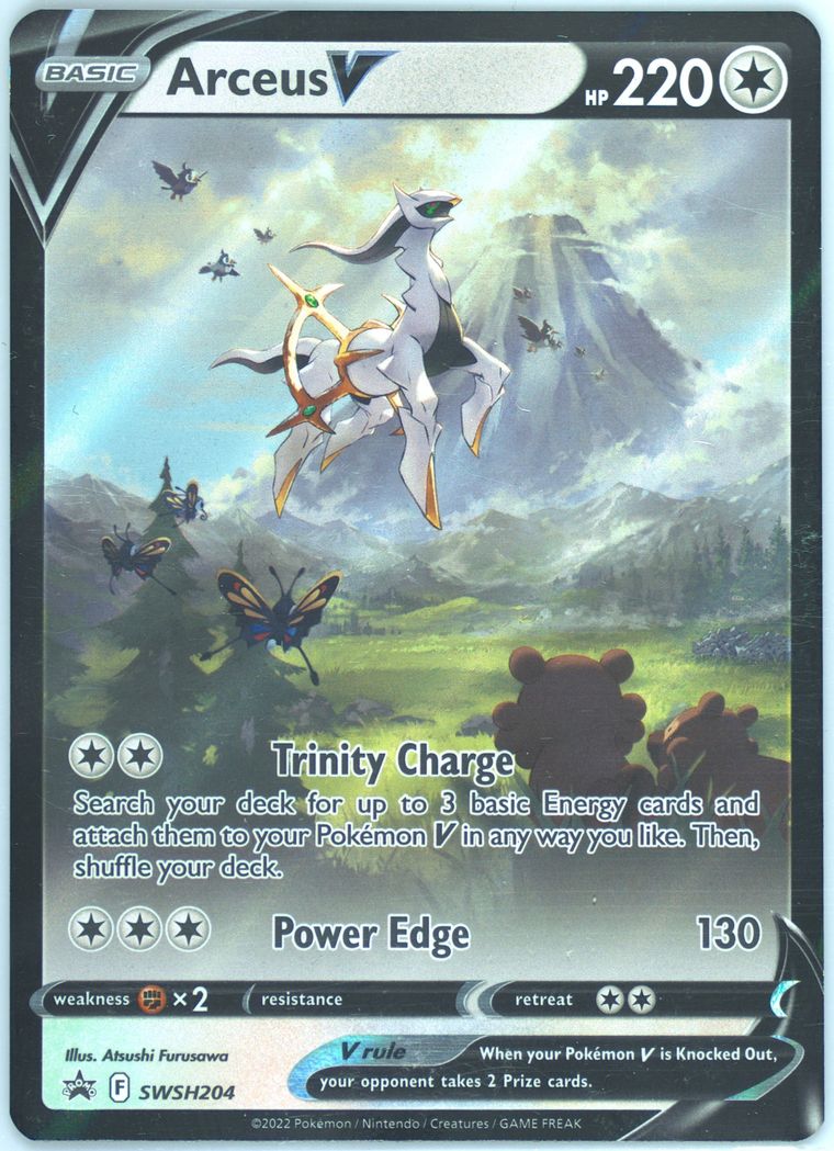 Arceus V (SWSH Black Star Promos)