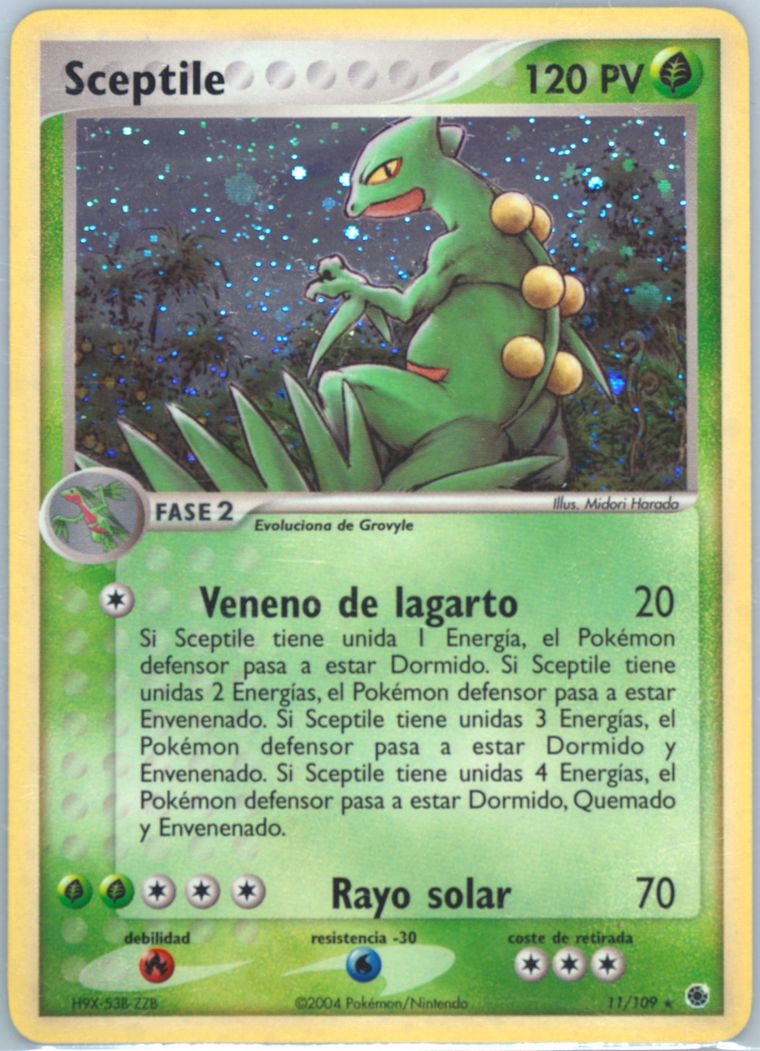 Sceptile-Holo (Ex Ruby Sapphire)