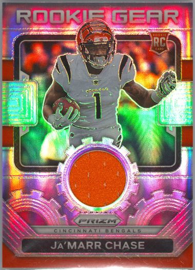 jerry様指定商品　シングルカード5点 Amazon.com: 2021 Panini Prizm Draft Picks #185 Ja'Marr Chase All