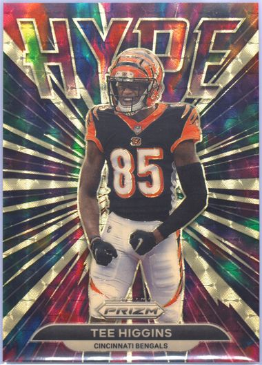 NFLカード Tee Higgins 世界1枚限定パッチカード含む3枚セット NFLカード Tee Higgins 世界1枚限定パッチカード含む3枚セット