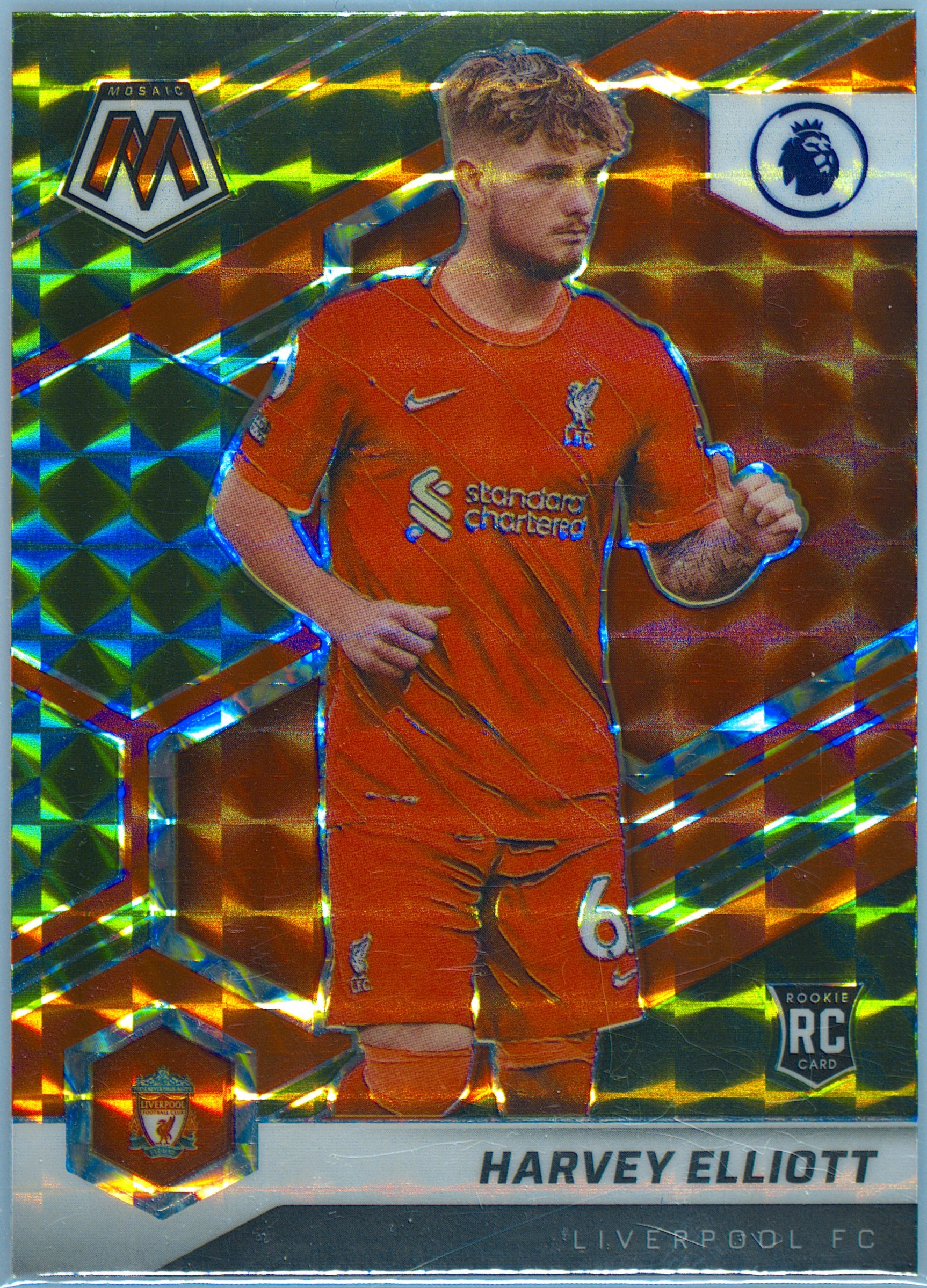 Panini Harvey Elliott サインカード /10 Spec Details