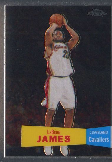 Auction Prices Realized Basketball Cards 2007 TOPPS CHROME Lebron