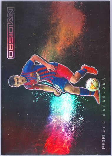 Pedri 2021 Obsidian #1 Black Color Blast /(SSP) Price Guide
