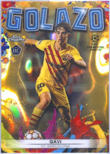 ヴィニシウス Topps Chrome Golazo Gold Lava 激レア ヴィニシウス Topps Chrome Golazo Gold Lava 激レア Vinicius Jr