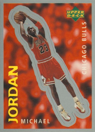 1998 Upper Deck MICHAEL JORDAN MJ Sticker Collection Pack of