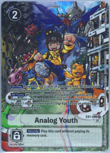 Auction Prices Realized Tcg Cards 2021 DIGIMON EX-01-BOOSTER