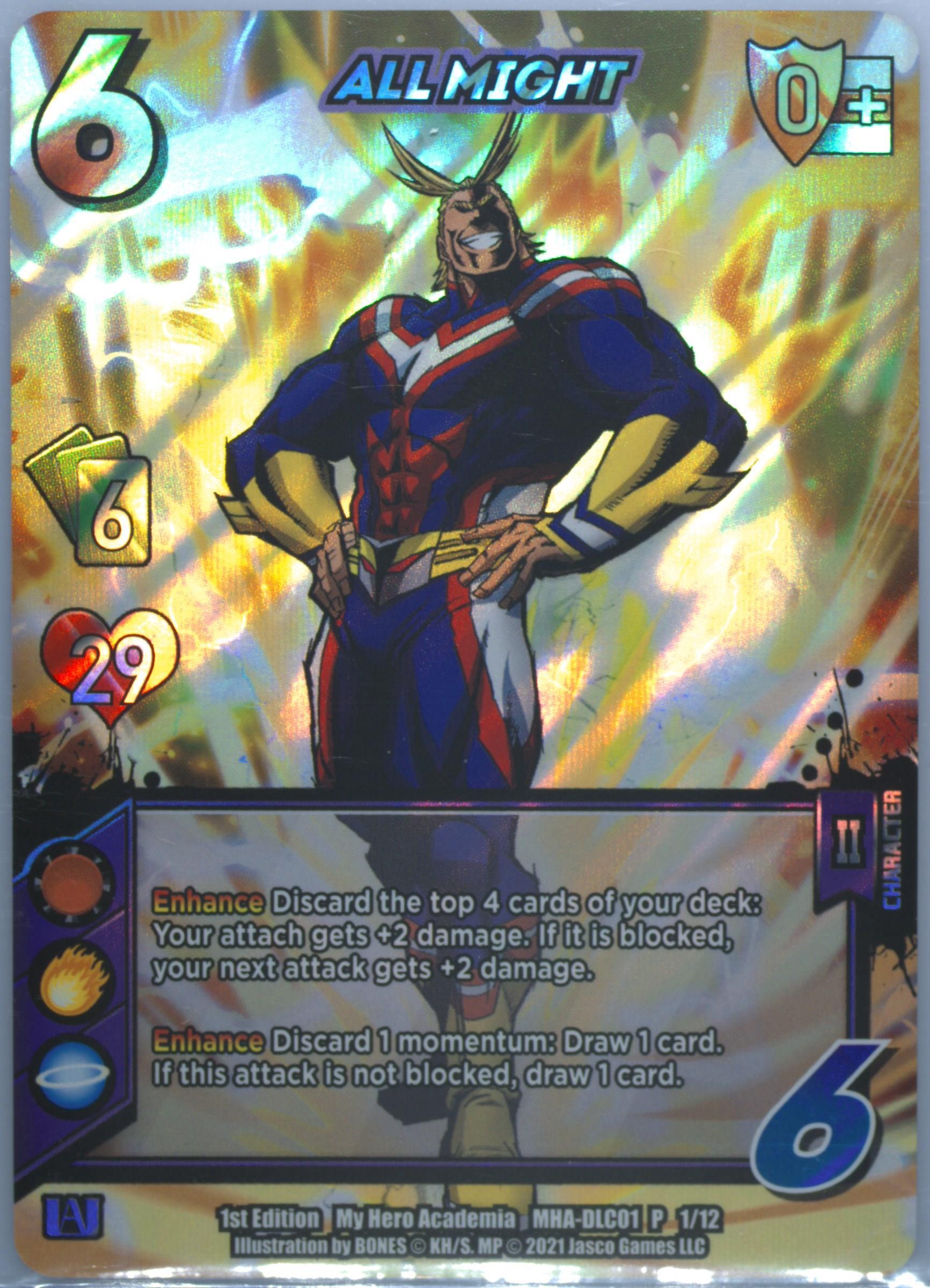 all might pokemon card Amazon.com: My Hero Academia Collectible Card Game All Might Flex Card  Sleeves | 100 Dragon Shield Art Sleeves | Card Game Holder | PVC and  Acid-Free