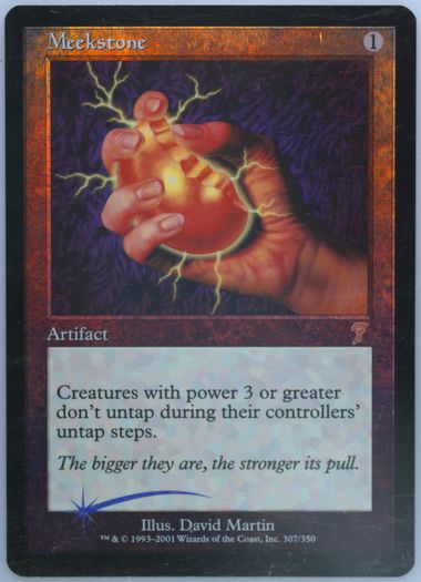 PSA10 Meekstone 弱者の石 MTG 30th edition Amazon.com: Magic: the Gathering - Meekstone - Seventh