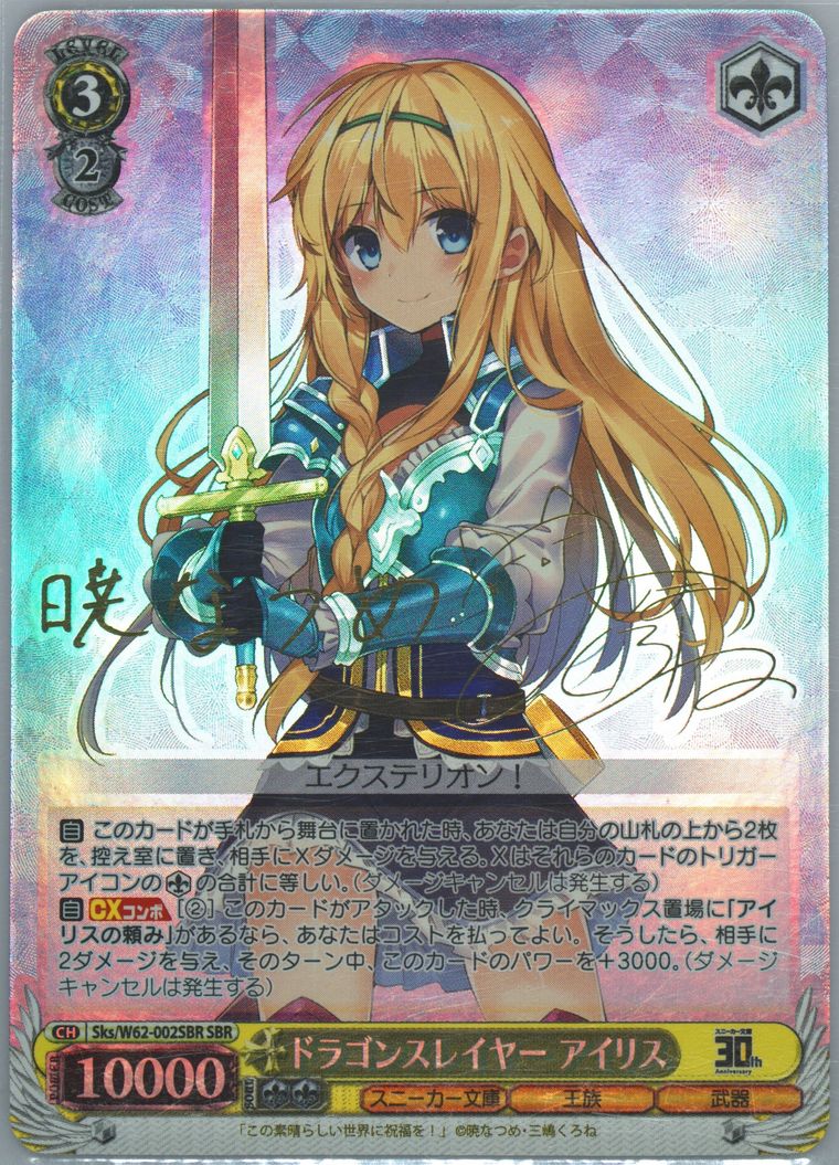ドラゴンスレイヤー アイリス　SP SBR PSA10 Spec Details