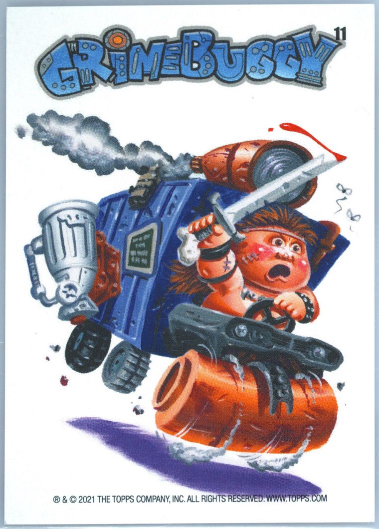 2021 Topps Garbage Pail Kids Krashers Series 2 #11 Grime Buggy front