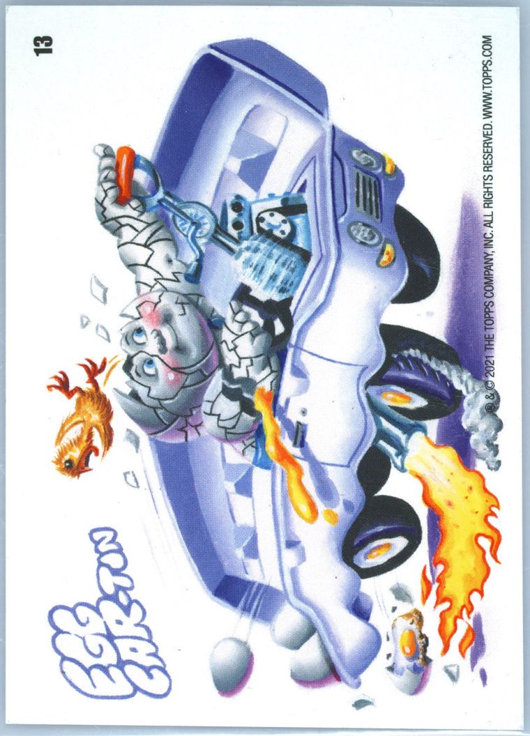 2021 Topps Garbage Pail Kids Krashers Series 2 #13 Egg Car-Ton front