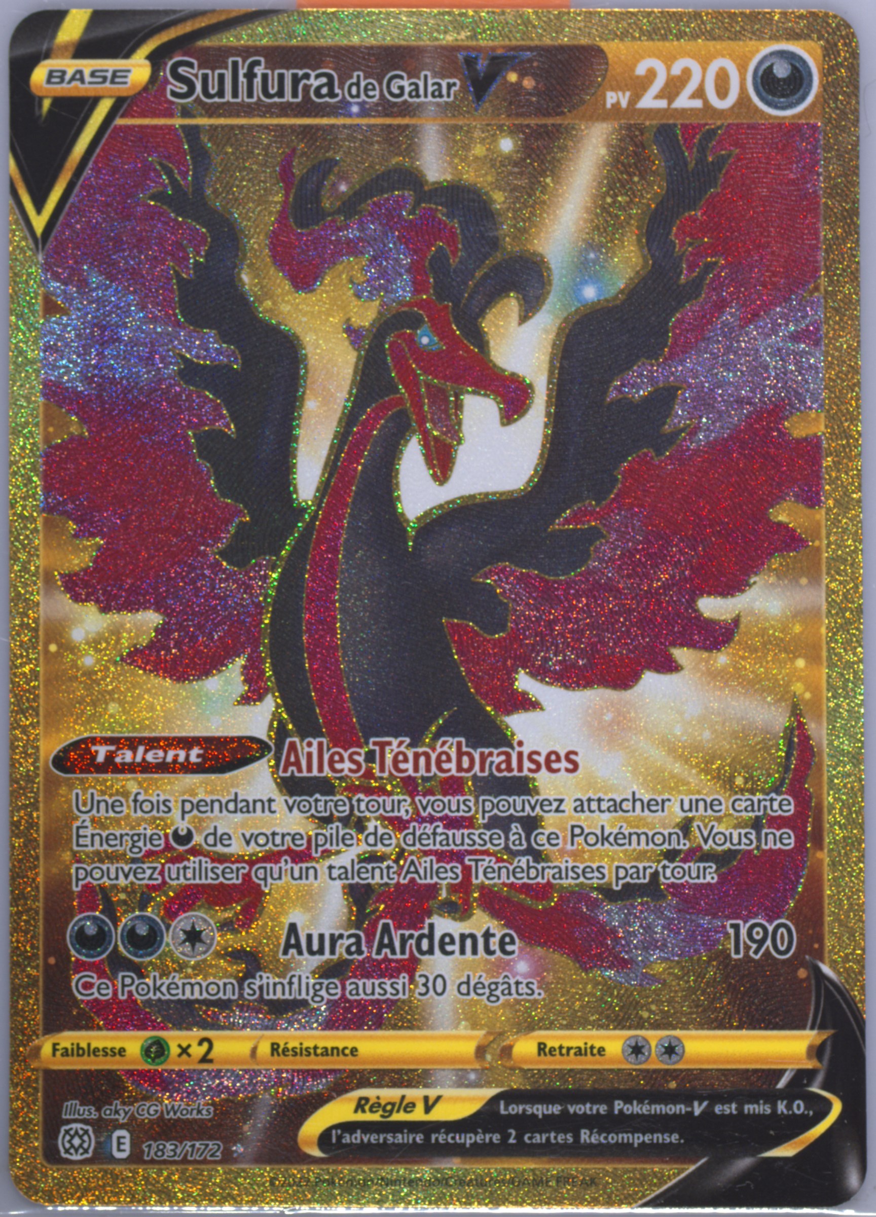 moltres pokemon card gold 2022 Pokémon Brilliant Stars Galarian Moltres V 183/172 CGC 9 Mint –  Oblivion Collectibles