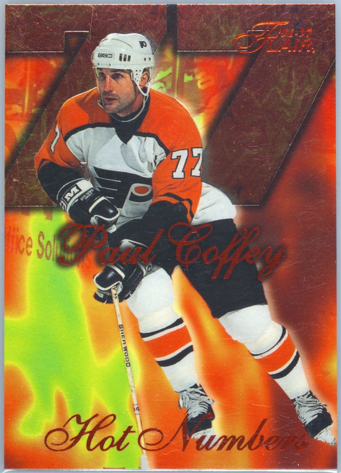 Auction Prices Realized Hockey Cards 1996 Flair Hot Numbers