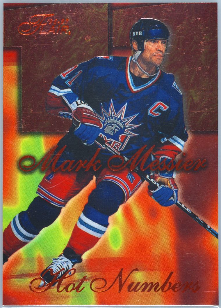 Auction Prices Realized Hockey Cards 1996 Flair Hot Numbers