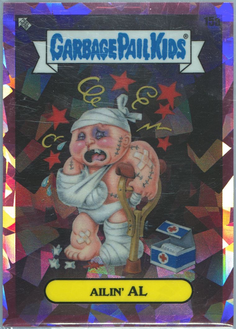 2021 Topps Garbage Pail Kids Sapphire Edition Pink #15a Ailin' Al front