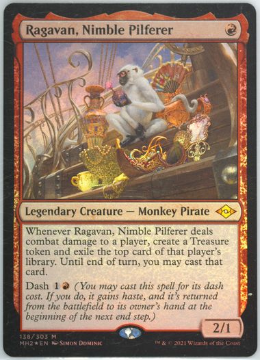 Ragavan, Nimble Pilferer (Retro Frame) Modern Horizons 2