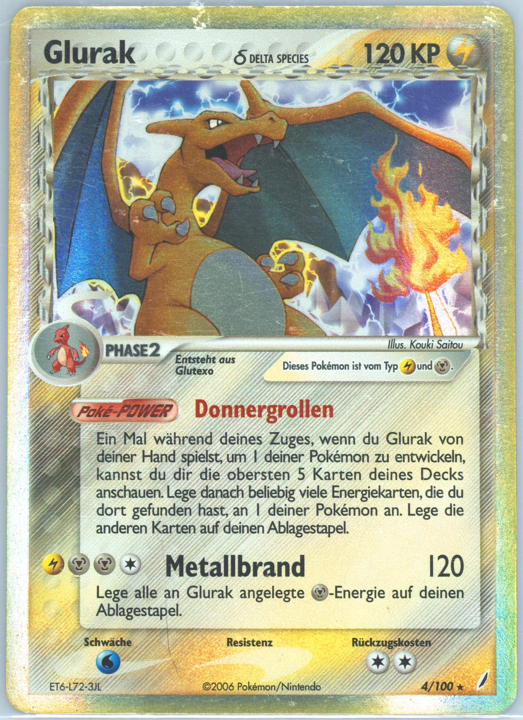 charizard delta species pokemon card Charizard Gold Star 100 101 Case main image 0