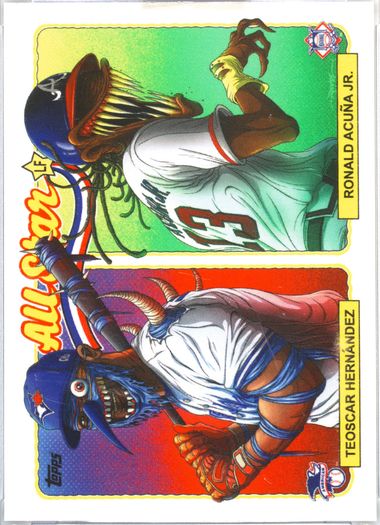2021 Topps Project70 アクーニャ テオスカー・ヘルナンデス Amazon.com: 2021 Topps Project 70 Ronald Acuna Jr. and