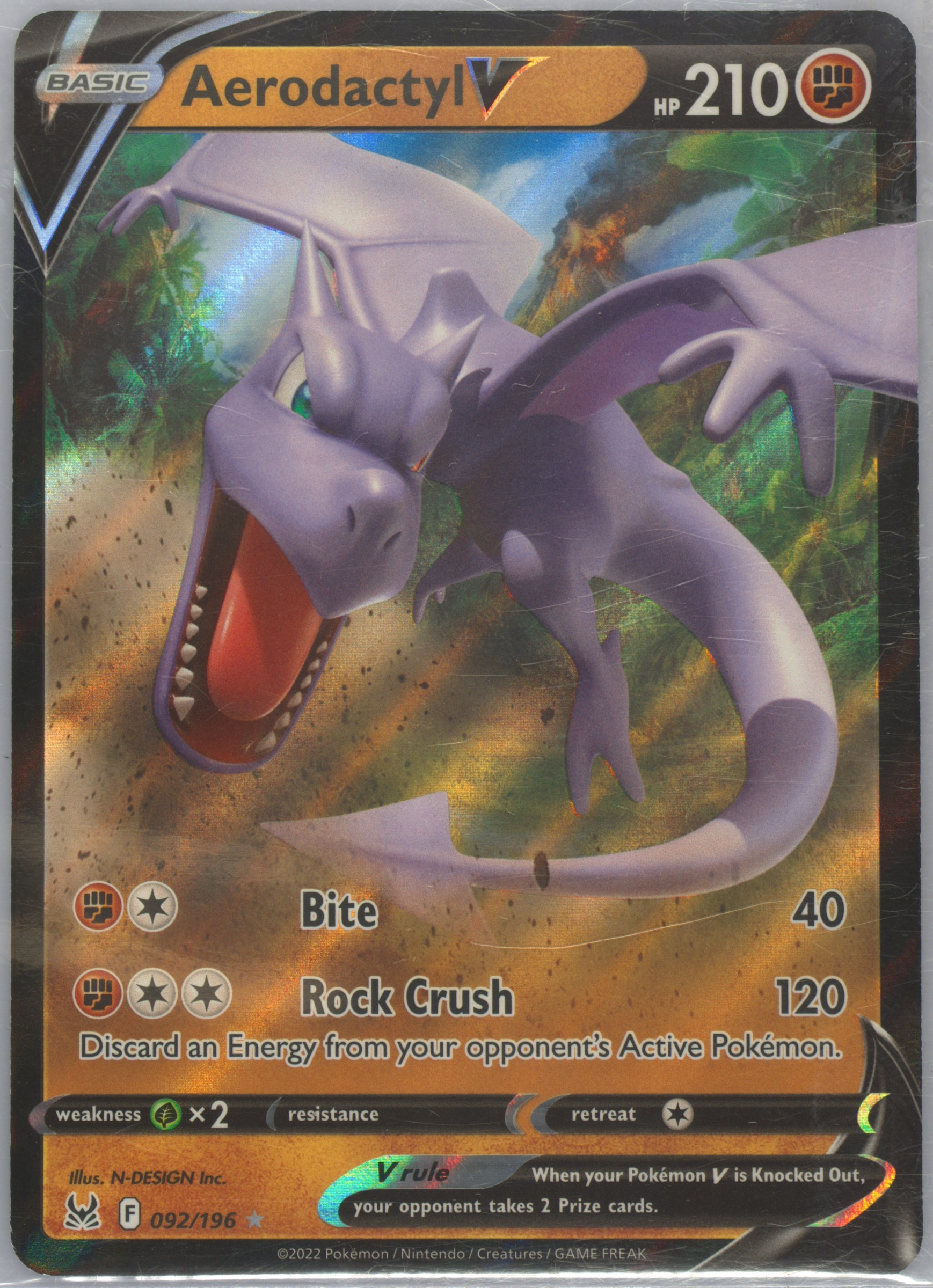 2022 ポケモンカード Aerodactyl V PSA 10 2022 Pokemon Japanese Sword & Shield Lost Abyss 106 Full Art