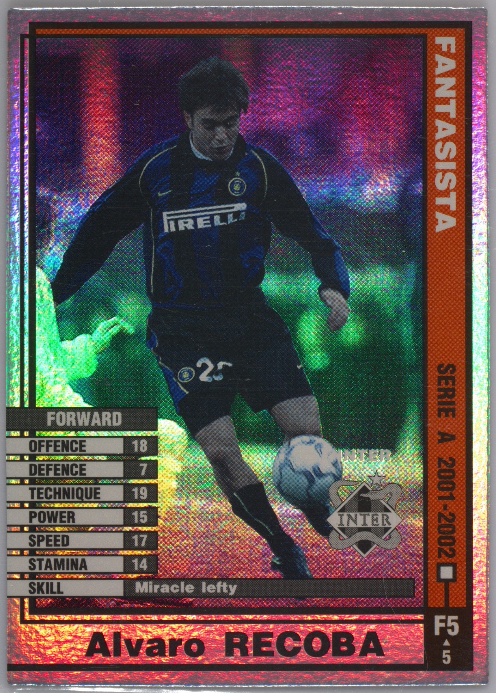 Auction Prices Realized Soccer Cards 2001-02 Panini Wccf
