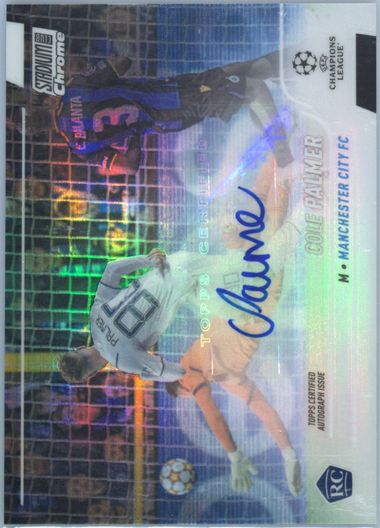 Topps Cole Palmer パーマー RC サイン Aqua PSA10（2022-23 Topps 