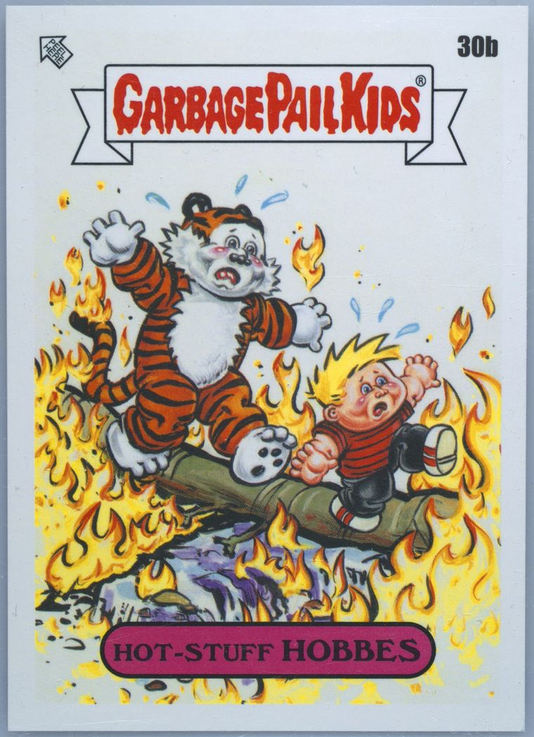 2022 Topps Garbage Pail Kids Book Worms #30b Hot-Stuff Hobbes front
