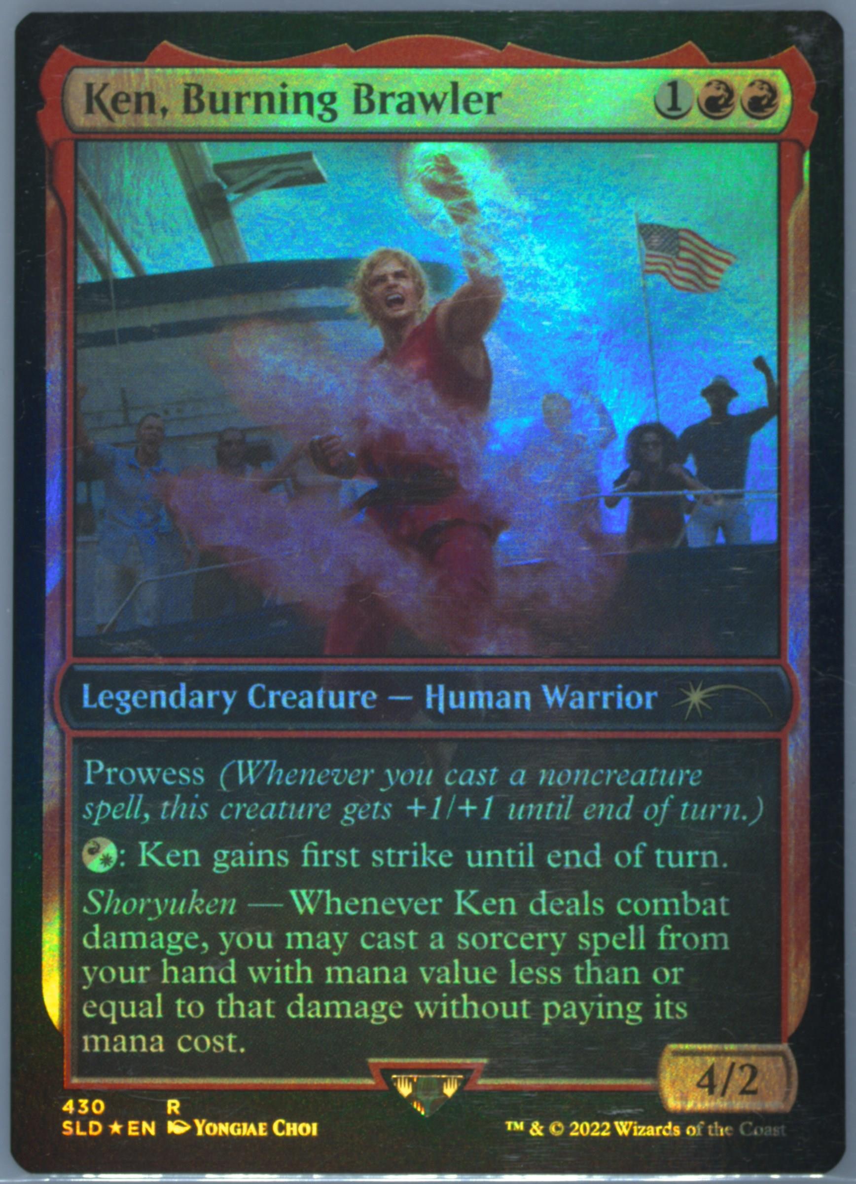 マジック：ザ・ギャザリング 2022 Magic: The Gathering Ken, Burning Spec Details