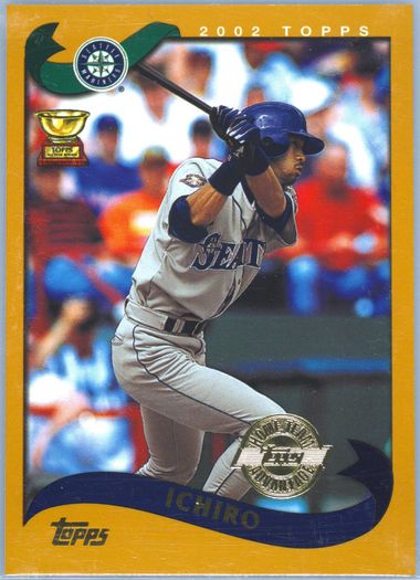 Auction Prices Realized Baseball Cards 2002 TOPPS Ichiro