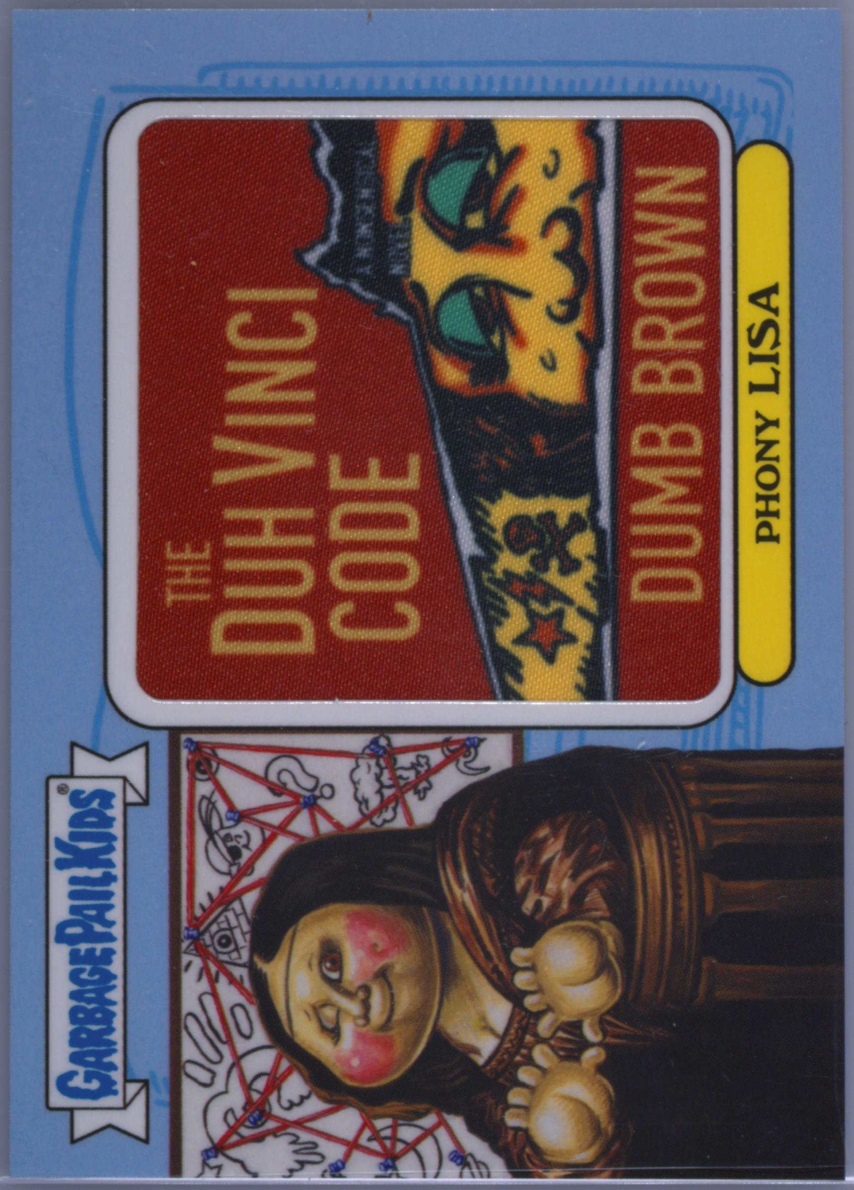 2022 Topps Garbage Pail Kids Patch Cards #3a Phony Lisa front